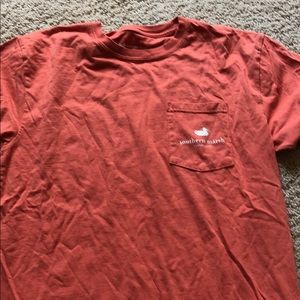 Men’s Large Southern Marsh Orange Shirt